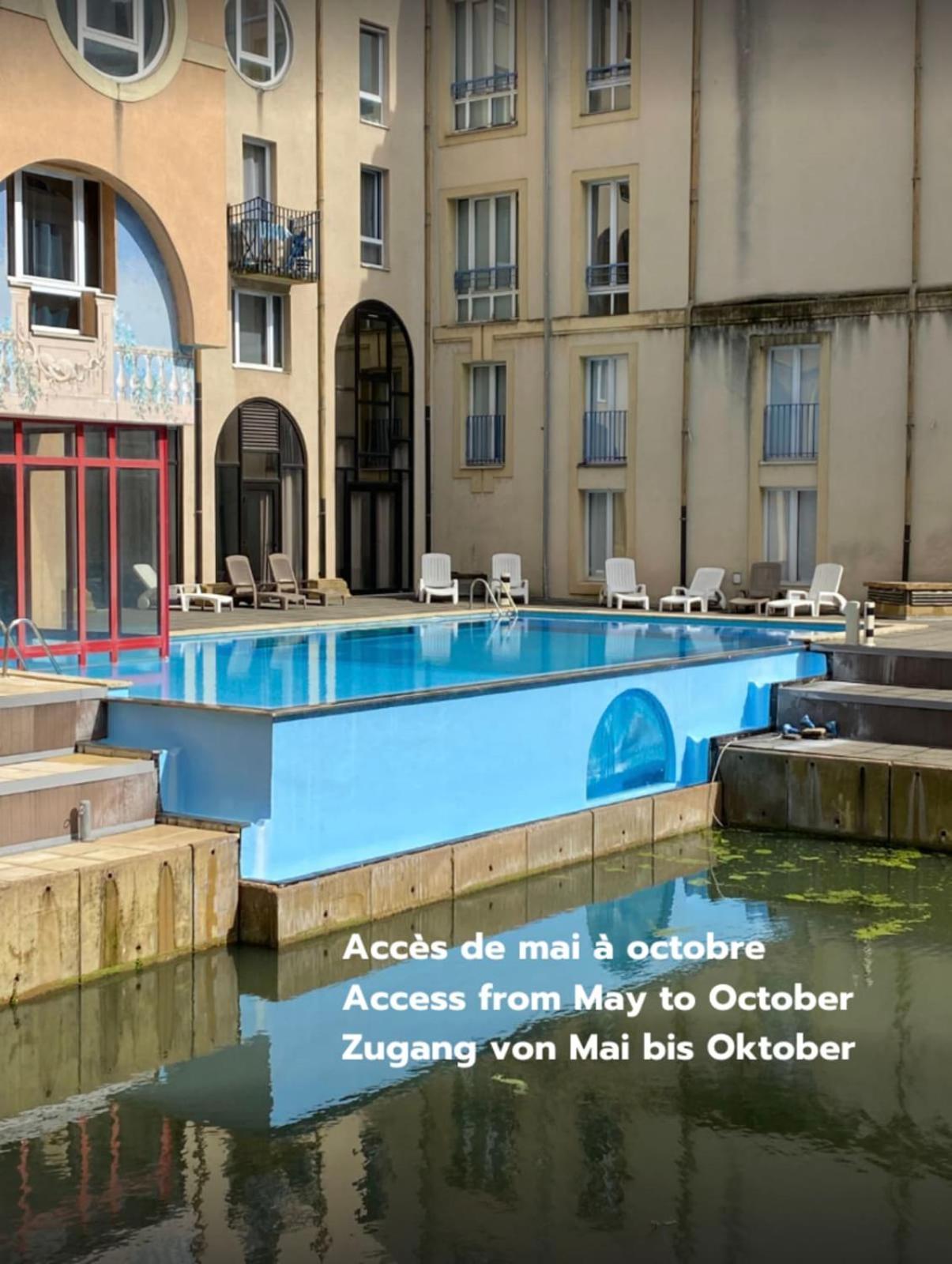 Romantique "Comme A Venise" Au Bord De L'Eau Avec Parking Metz Buitenkant foto